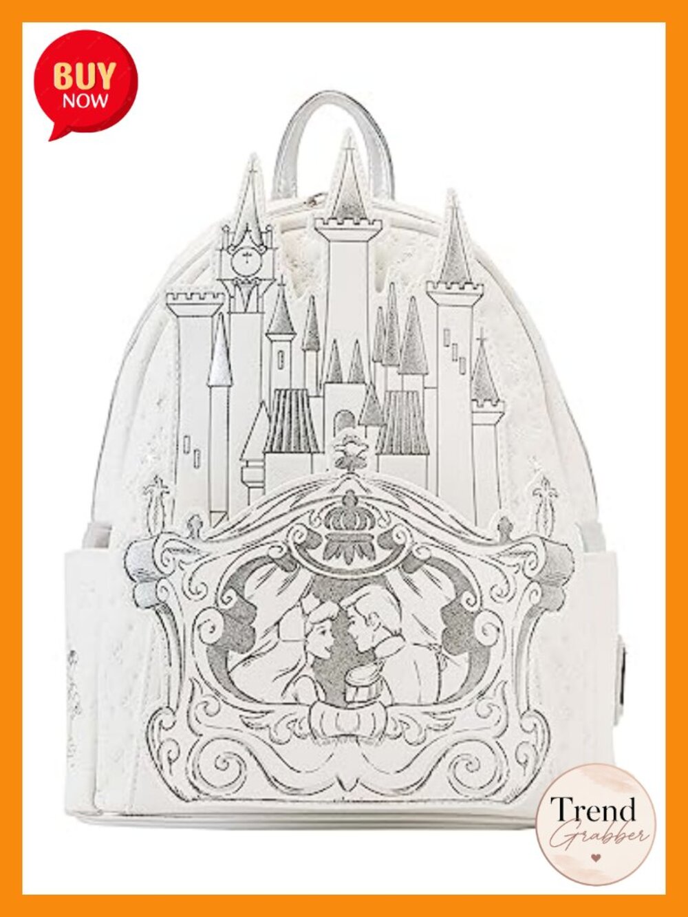 Loungefly Disney Cinderella Happily Ever After Mini Backpack Vegan Leather